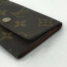 LOUIS VUITTON ルイヴィトン キーケース モノグラム ミュルティクレ6 M62630 【CBAR5030】_画像4