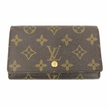 LOUIS VUITTON ルイヴィトン モノグラム ポルト モネ ビエ トレゾール M61730/CA006【CBAU3058】_画像1