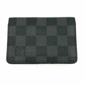 LOUIS VUITTON ルイヴィトン カードケース ダミエグラフィット オーガナイザードゥポッシュ N63075/MI5019【CBAW6015】