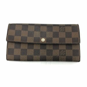 LOUIS VUITTON ルイヴィトン 長財布 ダミエ ポルトフォイユサラ N61734/CA1016【CBAW6016】