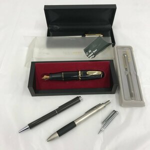 PARKER / SHEAFFER / LAMY / ZOOM ほか ボールペン 万年筆 シャープペンシル 6点まとめ【CBAY2007】