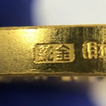 K24　純金メダル　奉祝・金婚式　純金・1000刻印　重量160.4g【CBAZ6046】_画像4