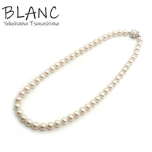 タサキ パール ネックレス パール：7.5mm～7.8mm 40cm 真珠 シルバー TASAKI 横浜BLANC_画像1