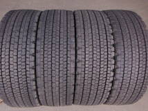 T1865　4本SET価格 245/70R19.5 136/134J ブリヂストン W900 スタッドレス 再生タイヤ 245/70-19.5 245/70/19.5 更生 リトレッド_画像1