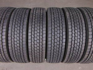 L2578　超バリ山! 6本SET価格! 225/90R17.5 127/125L 2022年製 ブリヂストン M888 MIX オールシーズン 225/90-17.5 225/90/17.5