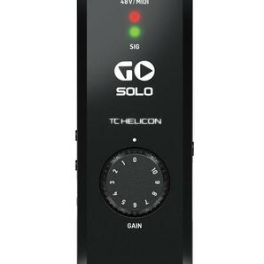 TC Helicon GO SOLO モバイルデバイス用高解像度オーディオ