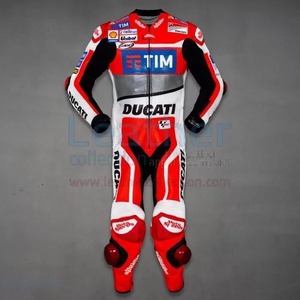 海外 送料込み 　高品質　230 アンドレア・ドヴィツィオーゾ DUCATI MOTOGP 2016 レーシングレザースーツ 　 サイズ各種　本革　レプリカ 2