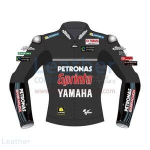 海外 送料込み 　高品質　フランコ・モルビデリ　PETRONAS YAMAHA MOTOGP2019 レーシングレザージャケット　 サイズ各種　本革　レプリカ