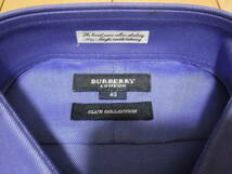 BURBERRY LONDON　CLUB COLLECTION　バーバリー　長袖シャツ　サイズ４２　三陽商会_画像3