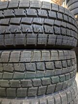 ★送料無料★ 165/60R14 2016年製 8～9分山 ダンロップ WINTERMAXX WM01 4本/中古スタッドレスタイヤ(冬タイヤ) N6830_C2_画像2