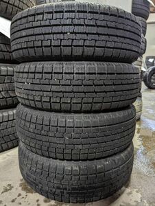 ★送料無料★ 155/65R13 2019年製 8～9分山 TOYO ice FRONTAGE 4本/中古スタッドレスタイヤ(冬タイヤ) モコ等 N6846_A3