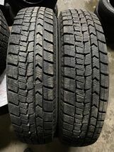 ★送料無料★ 145/80R13 2021年製 9分山 ダンロップ WINTERMAXX WM02 2本/中古スタッドレスタイヤ(冬タイヤ) N6872_F_画像1