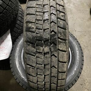 ★送料無料★ 155/65R13 2021年製 9.5分山 ダンロップ WINTERMAXX WM01 1本のみ/中古スタッドレスタイヤ(冬タイヤ) N6874_Fの画像1