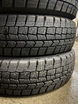 ★送料無料★ 155/65R14 2019～2020年製 8～9分山 ダンロップ WINTERMAXX WM02 4本/中古スタッドレスタイヤ(冬タイヤ) キャスト N6885_C1_画像3