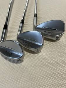 ☆タイトリスト　2023 VOKEY FORGED ボーケイ フォージド ３本セット　50度 BV105　54度.58度　ダイナミックゴールド 送料無料