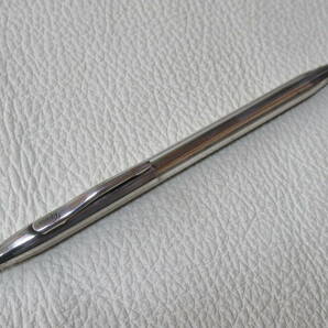 ■美品 1970年代 USA製！クロス（CROSS） シルバー製(銀ムク)クラシックセンチュリー ボールペン CROSS 旧ロゴ筆記体 全長約132ｍｍ