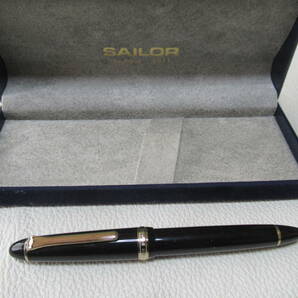 ■未使用に近い 廃盤 共箱付 1980年代！セーラー万年筆(SAILOR) FOUNDED 1911 ペン先：14K/H-M（中字）