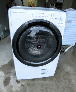 【美品】SHARP ドラム式洗濯機 ES-S7G 2022年製 洗濯7kg 乾燥3.5kg　MT