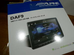 中古ALPINEアルパイン　DAF9＋HCE-C1000　ディスプレイオーディオ＋バックカメラ　