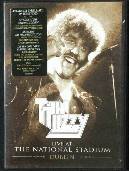 DVD！THIN LIZZY / シン・リジィ / LIVE AT THE NATIONAL STADIUM DUBLIN