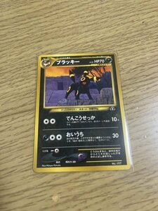 【ポケモンカード】Pokemon 　自引きワンオーナー品　ブラッキー　Umbreon