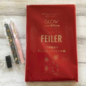 FEILER フェイラー　スケジュール帳　ボールペン　万年筆　 GLOW グロー　