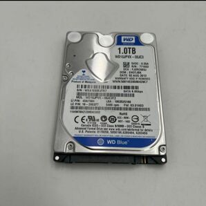 中古HDD 2.5インチ WD 1.0TB SATA 内蔵ハードディスク