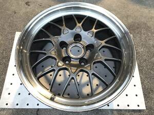 BBS RG 17×8J+50 PCD114.3 ５穴　FD3S純正フロント　中古１本　　