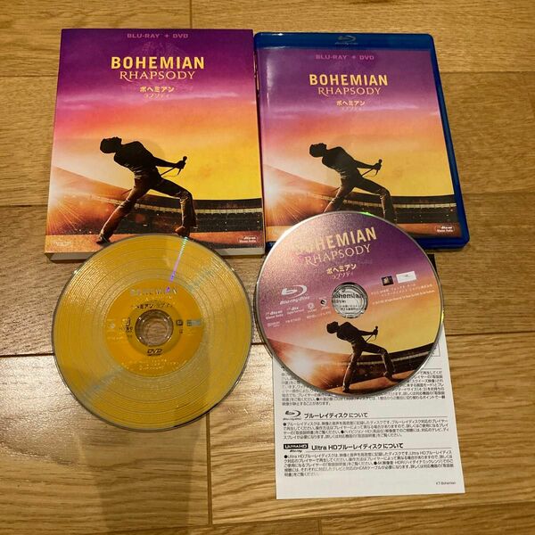 初回生産分 (H取) 映画 Blu-ray+DVD/ボヘミアンラプソディ 2枚組ブルーレイ＆DVD 