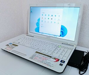 ◆Win11搭載◇Office2021導入済み◇東芝 dynabook T351/57CW Core i5 2410M 2.3GHz/4GB/320GB/15.6インチ/ブルーレイ◆