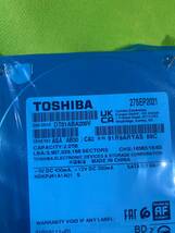 TOSHIBA　HDD　2TB　DT01ABA200V　メーカアウトレット品　東芝製 / 3.5インチ / SATA_画像2