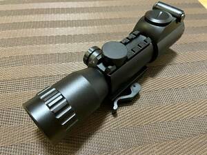 AIM-O TACTICAL SIGHT AO5351-BK ４×３２ 赤緑イルミネーション付き エアコキ VSR CA870