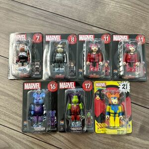 マーベル　ベアブリック　MARVEL くじ　ガモーラ　ネピュラ　ファルコン