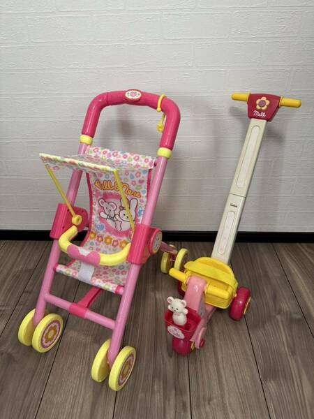 メルちゃん　ベビーカー　三輪車　廃盤品