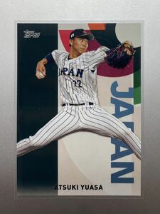 日本代表インサート！ 湯浅京己 2023 Topps Japan edition WBC 日本代表インサート 阪神タイガース 