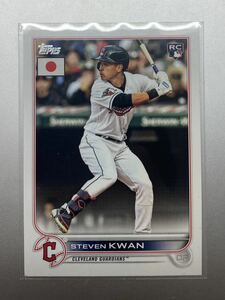 RC！ 日本限定版！ Steven Kwan 2022 topps Japan edition ルーキーカード クリーブランド・インディアンス