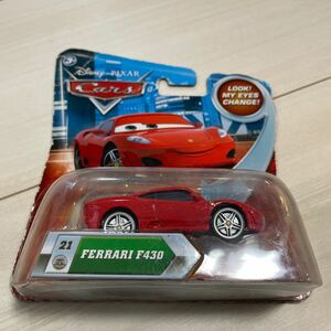 マテル カーズ ルック マイ アイチェンジ フェラーリ　FERRARI F430 Look My Eyes Change ミニカー キャラクターカー　MATTEL CARS