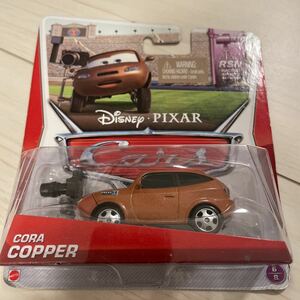 マテル カーズ コーラ コッパー CORA COPPER MATTEL CARS カメラマン ミニカー キャラクター カー