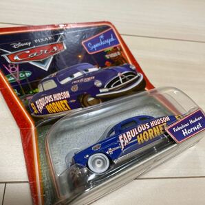 マテル カーズ FABULOUS DOC HUDSON ファブュラス MATTEL CARS ミニカー キャラクターカー ハドソン ホーネット HUDSON HORNET 白 ホイールの画像10