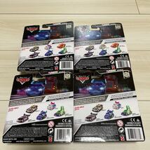 マテル カーズ CARS MATTEL BOOST ブースト 暴走族 ミニカー キャラクターカー DJ SNOT ROD WINGO スノット ロッド ウィンゴ 炎 4台 セット_画像6