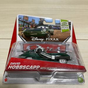  Mattel The Cars DAVID HOBBSCAPP with HEADSETtei bit Bob s колпак headset MATTEL CARS миникар герой машина 