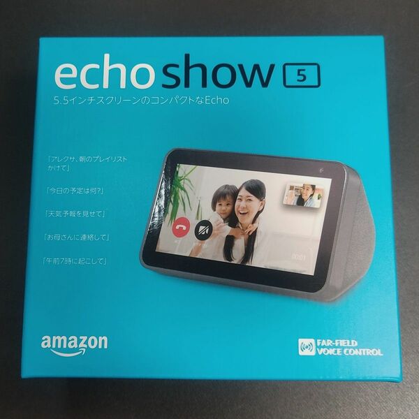 Amazon Echo Show 5 第1世代 チャコール