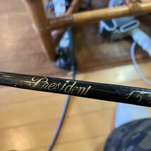 ルアーロッド　シェイクスピア　PRESIDENT Ⅱ CARBON SPINCASTING ROD 1535/180 180CM 2ピース　新品_画像8