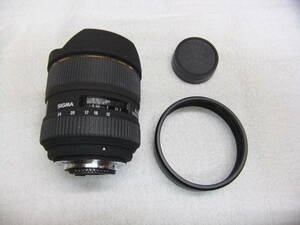 SIGMA シグマ AF 12-24mm F4.5-5.6 EX DG HSM Nikon ニコン用 フード付 AF動作確認済 カビ,クモリなし