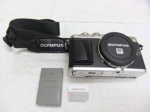 オリンパス OLYMPUS E-PL7 ボディ 1605万画素 ストラップ,SDHC32GB付 動作確認済