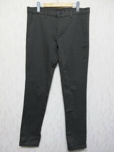 ザラマン ZARA MAN ストレッチ コットン パンツ グレー系 42 東7069