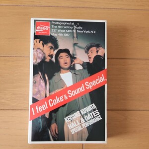 おまけ DVD★当選品★コカ・コーラ★桑田佳祐★ホール&オーツ★Beta版ビデオ★I feel Coke & Sound Special★hall and oates★DARYL HALL