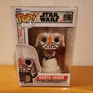 限定品★ダース・ベイダー★雪だるま★Funko POP!★STAR WARS★DARTH VADER★プロテクトケース付き