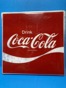 【激レア 一般入手難 本物 販売店専用 市販無し】Coca-Cola／コカコーラ看板 当時物 ’60 アメリカンガレージ ディスプレイ 電飾用看板部