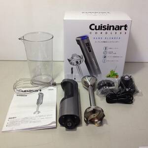 ●Cuisinart/クイジナート/コードレス充電式/ハンドブレンダー/RHB-100J/20年製/中古/8-6239